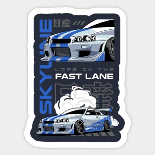 Fast Lane Sticker